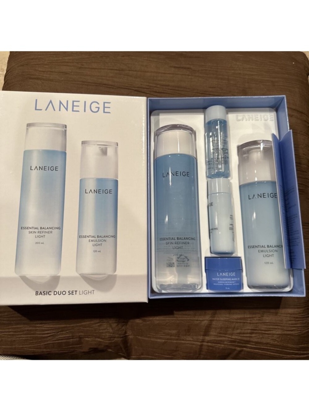 LANEIGE Light Blue Essential Balancing Duo Set